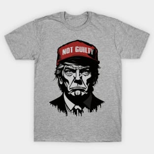 Trump Mugshot Not Guilty T-Shirt